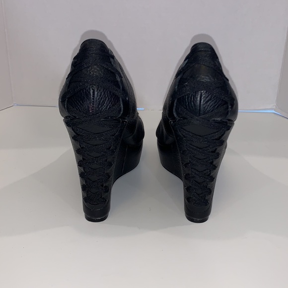 Betsey Johnson Black Wedges - Picture 5 of 5